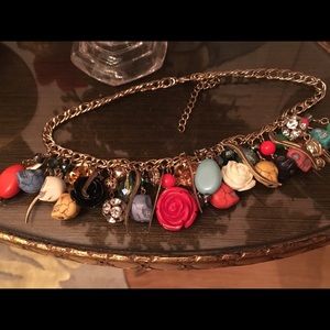 Vintage charm necklace